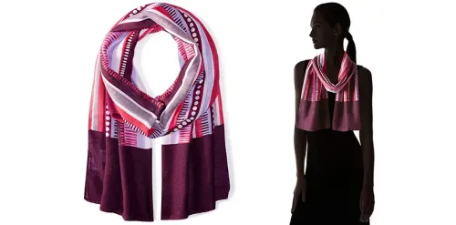 white sierra bug free scarf